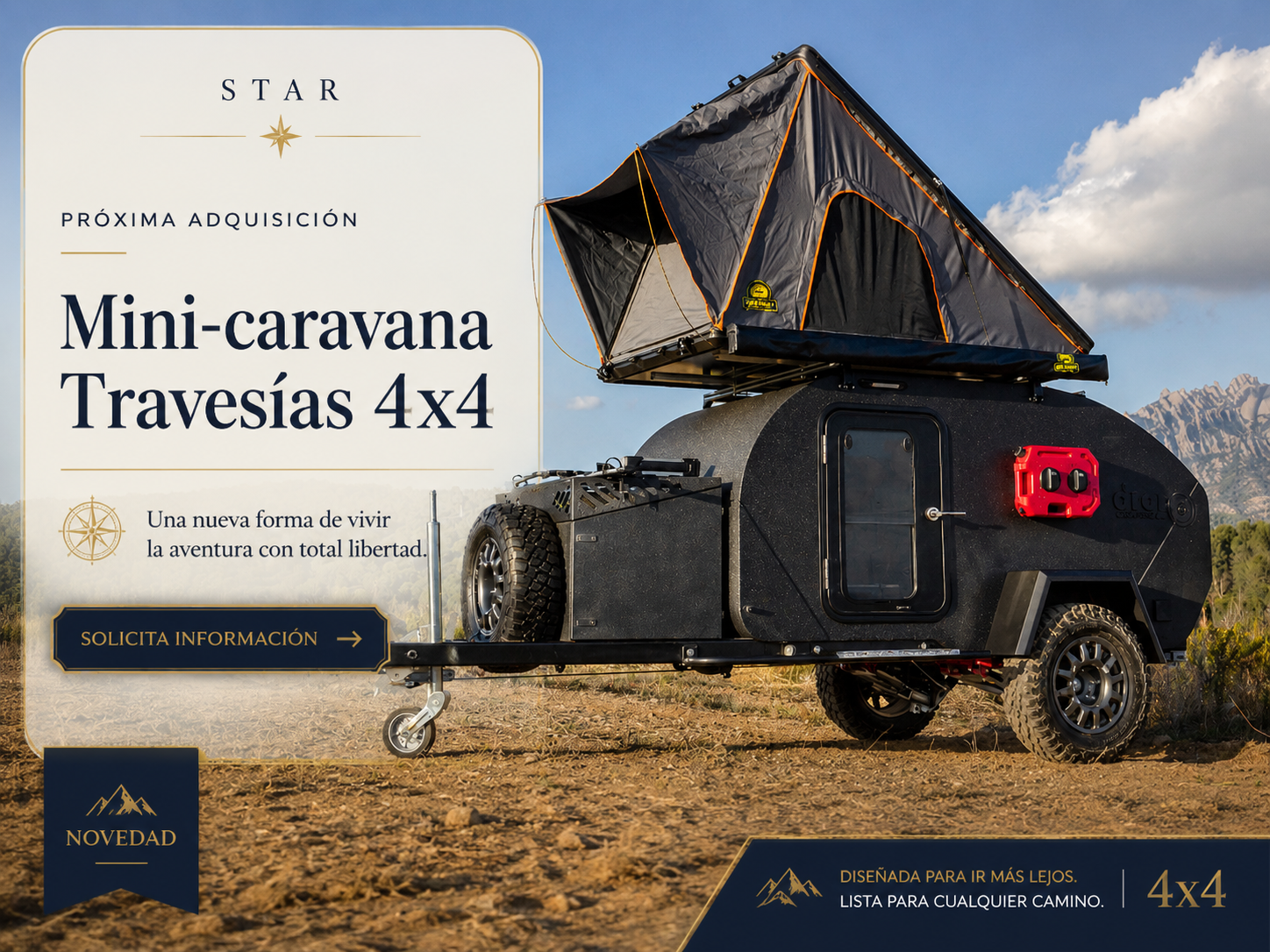 Alquiler mini caravana